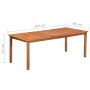 Set de comedor de jardín 9 pzas ratán sintético negro y marrón von , Gartensets - Ref: Foro24-44102, Preis: 677,13 €, Rabatt: %