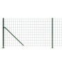 Cerca de alambre con brida verde 1x25 m de , Paneles de vallas - Ref: Foro24-154169, Precio: 132,43 €, Descuento: %