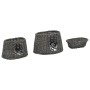 Cestas de gatos 3 uds con cojines sauce natural gris 47x34x60cm by , Cat furniture - Ref: Foro24-170772, Price: 94,38 €, Disc...