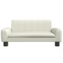 Cama para perros de cuero sintético crema 70x45x30 cm by , Beds for dogs - Ref: Foro24-171864, Price: 71,63 €, Discount: %