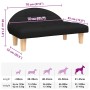 Cama para perros de tela negra 70x52x30 cm von , Betten für Hunde - Ref: Foro24-171937, Preis: 75,17 €, Rabatt: %