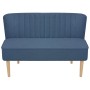 Sofá de tela azul 117x55,5x77 cm by , Sofas - Ref: Foro24-244072, Price: 267,92 €, Discount: %