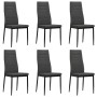 Sillas de comedor 6 unidades tela gris oscuro von , Essstühle - Ref: Foro24-275379, Preis: 225,93 €, Rabatt: %
