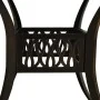 Bronze cast aluminum garden table 90x90x74 cm by vidaXL, Garden tables - Ref: Foro24-315585, Price: 225,74 €, Discount: %