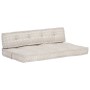 Kissen für Palettensofa hellbrauner Patchworkstoff von , Kissen für Stühle und Sofas - Ref: Foro24-287719, Preis: 147,49 €, R...