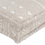 Cojín para sofá de palés tela marrón claro patchwork by , Cushions for chairs and sofas - Ref: Foro24-287719, Price: 147,49 €...