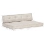 Cojín para sofá de palés tela marrón claro patchwork by , Cushions for chairs and sofas - Ref: Foro24-287719, Price: 147,49 €...