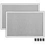 Mosquitera extensible para ventanas blanco (75-143)x50 cm by vidaXL, Mosquito nets for windows - Ref: Foro24-149038, Price: 2...