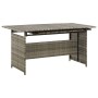 Set de muebles de jardín 2 pzas y cojines ratán sintético gris by , Garden sets - Ref: Foro24-316871, Price: 680,81 €, Discou...