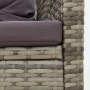Set de muebles de jardín 2 pzas y cojines ratán sintético gris by , Garden sets - Ref: Foro24-316871, Price: 680,81 €, Discou...