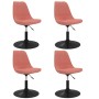 Sillas de comedor giratorias 4 unidades de terciopelo rosa von , Essstühle - Ref: Foro24-338379, Preis: 249,57 €, Rabatt: %