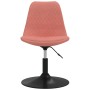 Sillas de comedor giratorias 4 unidades de terciopelo rosa von , Essstühle - Ref: Foro24-338379, Preis: 249,57 €, Rabatt: %