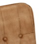 Silla mecedora de lona vintage marrón by , Rocking chairs - Ref: Foro24-339684, Price: 130,98 €, Discount: %