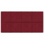Paneles de pared 12 uds terciopelo rojo tinto 60x30 cm 2,16 m² von , Wandverkleidung - Ref: Foro24-344088, Preis: 45,65 €, Ra...