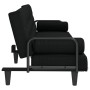 Sofá cama con reposabrazos tela negro von , Sofas - Ref: Foro24-351939, Preis: 281,28 €, Rabatt: %