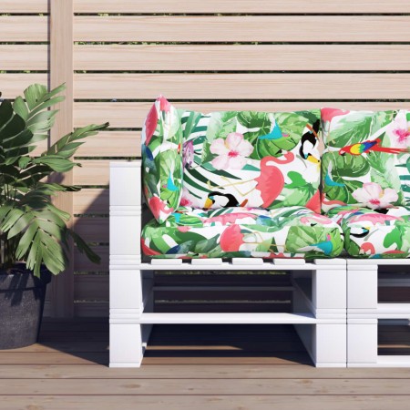 Cojines para palés 3 piezas tela Oxford multicolor by , Cushions for chairs and sofas - Ref: Foro24-360873, Price: 56,87 €, D...
