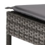 Tumbonas 2 unidades con mesa y cojines ratán sintético gris by , Garden sets - Ref: Foro24-362808, Price: 350,75 €, Discount: %