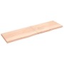 Estante de pared madera maciza roble sin tratar 220x60x(2-6) cm von , Regale und Regale - Ref: Foro24-363619, Preis: 173,13 €...