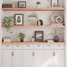 Estante pared madera roble tratada marrón claro 180x30x(2-6) cm by , Shelves and shelves - Ref: Foro24-363717, Price: 56,05 €...