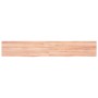 Estante pared madera roble tratada marrón claro 180x30x(2-6) cm by , Shelves and shelves - Ref: Foro24-363717, Price: 56,05 €...