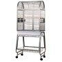 Strong Jaula para loros Villa Nora gris Silverstone 67,7x51,5x154 cm von , Füße und Vogelkäfige - Ref: Foro24-413762, Preis: ...