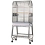 Strong Jaula para loros Villa Nora gris Silverstone 67,7x51,5x154 cm von , Füße und Vogelkäfige - Ref: Foro24-413762, Preis: ...