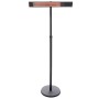 Sunred Calefactor pie Royal Diamond Dark oro rosa carbono negro 2500 W von , Terrassenöfen - Ref: Foro24-428808, Preis: 258,8...