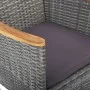 11-piece synthetic rattan garden dining set in gray color. by vidaXL, Garden sets - Ref: Foro24-3058571, Price: 967,82 €, Dis...