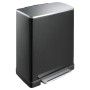 EKO Cubo de pedal E-Cube 50 L negro mate von , Abfallbehälter - Ref: Foro24-440031, Preis: 177,64 €, Rabatt: %