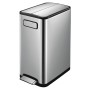 EKO Cubo de pedal Ecofly 45 L plateado mate by , Waste containers - Ref: Foro24-440019, Price: 155,88 €, Discount: %