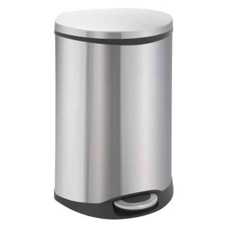 EKO Cubo de basura de pedal Shell 50 L plateado mate von , Abfallbehälter - Ref: Foro24-440038, Preis: 138,45 €, Rabatt: %