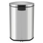 EKO Cubo de basura de pedal Shell 50 L plateado mate von , Abfallbehälter - Ref: Foro24-440038, Preis: 138,45 €, Rabatt: %