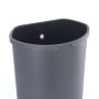 EKO Cubo de basura de pedal Shell 50 L plateado mate von , Abfallbehälter - Ref: Foro24-440038, Preis: 138,45 €, Rabatt: %