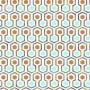 Noordwand Papel de pared Good Vibes Hexagon Pattern verde y naranja de , Papel pintado - Ref: Foro24-440446, Precio: 22,00 €,...