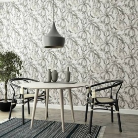 Noordwand Papel de pared Topchic Monkey Jungle Leaves gris y negro von , Bemaltes Papier - Ref: Foro24-440459, Preis: 24,13 €...