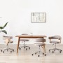 Sillas comedor giratorias 4 uds madera curvada tela gris taupe de , Sillas de comedor - Ref: Foro24-3054906, Precio: 596,40 €...