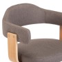 Sillas comedor giratorias 4 uds madera curvada tela gris taupe de , Sillas de comedor - Ref: Foro24-3054906, Precio: 596,40 €...