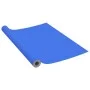Láminas autoadhesivas muebles PVC azul brillante 500x90 cm de vidaXL, Láminas para ventana - Ref: Foro24-326145, Precio: 25,3...