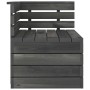 Muebles palets de jardín 7 pzas madera maciza pino gris oscuro by , Garden sets - Ref: Foro24-3063755, Price: 417,66 €, Disco...