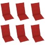 Sillas de jardín plegables 6 uds y cojines madera maciza acacia by , Garden chairs - Ref: Foro24-3064125, Price: 489,98 €, Di...