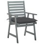 Sillas comedor de jardín 3 uds madera maciza acacia y cojines von , Gartenstühle - Ref: Foro24-3064443, Preis: 290,30 €, Raba...
