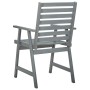 Sillas comedor de jardín 3 uds madera maciza acacia y cojines von , Gartenstühle - Ref: Foro24-3064443, Preis: 290,30 €, Raba...
