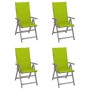 Sillas reclinables jardín y cojines 4 uds madera maciza acacia von , Gartenstühle - Ref: Foro24-3065388, Preis: 322,13 €, Rab...
