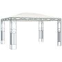 Cenador con tira de luces LED 400x300 cm crema von , Zelte und Pavillons - Ref: Foro24-3070340, Preis: 371,16 €, Rabatt: %