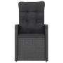 Garden dining set 7 pieces black synthetic rattan by vidaXL, Garden sets - Ref: Foro24-3059347, Price: 1,00 €, Discount: %