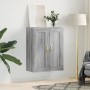 Armario de pared madera ingeniería gris Sonoma 69,5x34x90 cm by , Sideboards - Ref: Foro24-835016, Price: 76,01 €, Discount: %