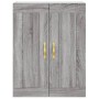 Armario de pared madera ingeniería gris Sonoma 69,5x34x90 cm by , Sideboards - Ref: Foro24-835016, Price: 76,01 €, Discount: %