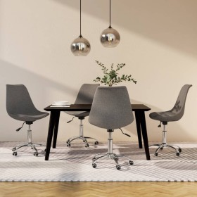 Sillas de comedor giratorias 4 unidades tela gris claro von , Essstühle - Ref: Foro24-3085379, Preis: 226,38 €, Rabatt: %