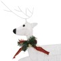 Decoración navideña de renos y trineo de jardín blanco 60 LED by , Christmas lights - Ref: Foro24-342682, Price: 51,88 €, Dis...