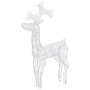 Reno de Navidad 90 LED acrílico 60x16x100 cm by , Christmas lights - Ref: Foro24-289961, Price: 79,90 €, Discount: %